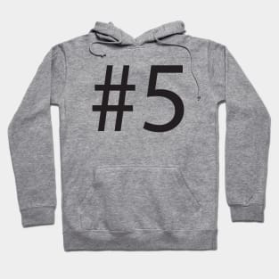 5 Hashtag Hoodie